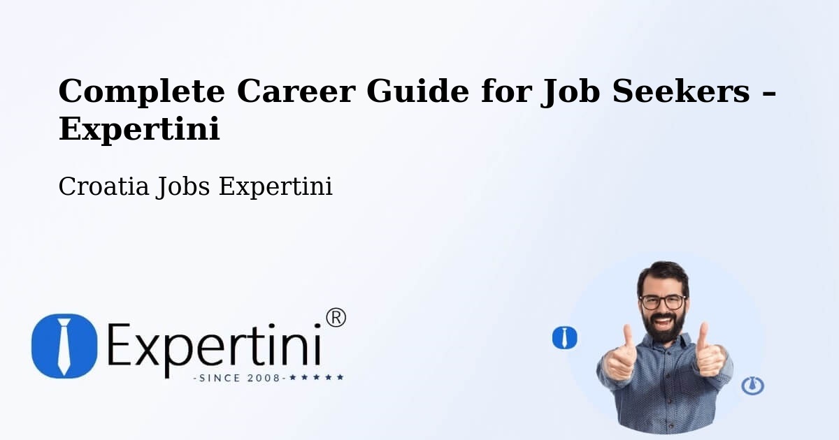 Career Guide for Job Seekers – Cerna - Cerna, Croatia Jobs Expertini
