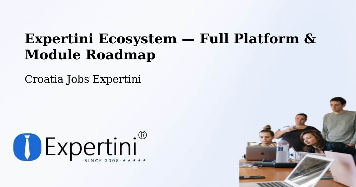 Expertini Ecosystem — Full Platform & Module Roadmap – Cerna