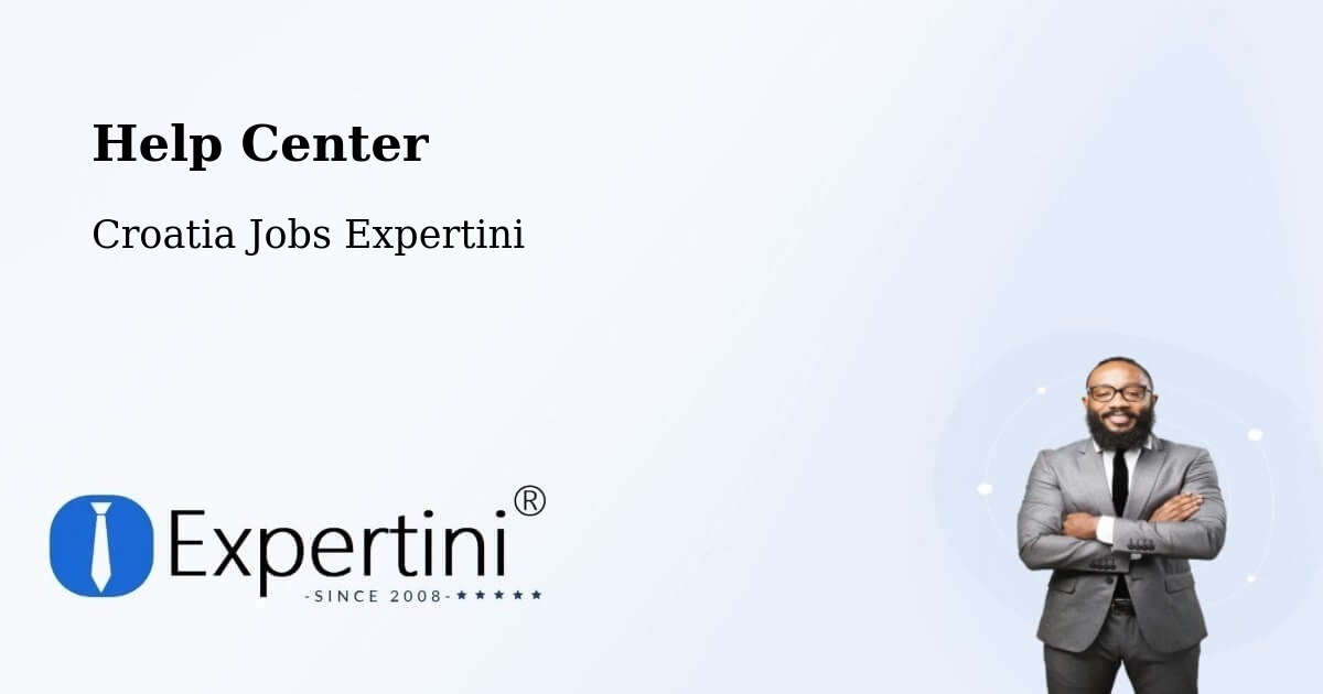 Help Center – Cerna - Croatia Jobs Expertini