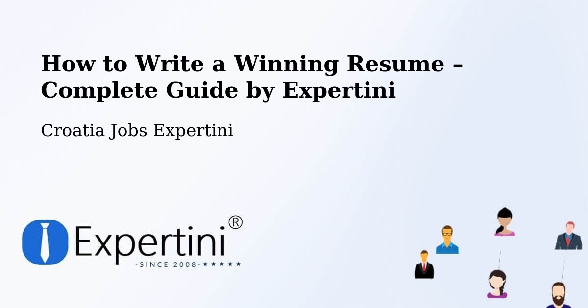 Resume Writing Guide for Job Seekers – Cerna - Cerna, Croatia Jobs Expertini